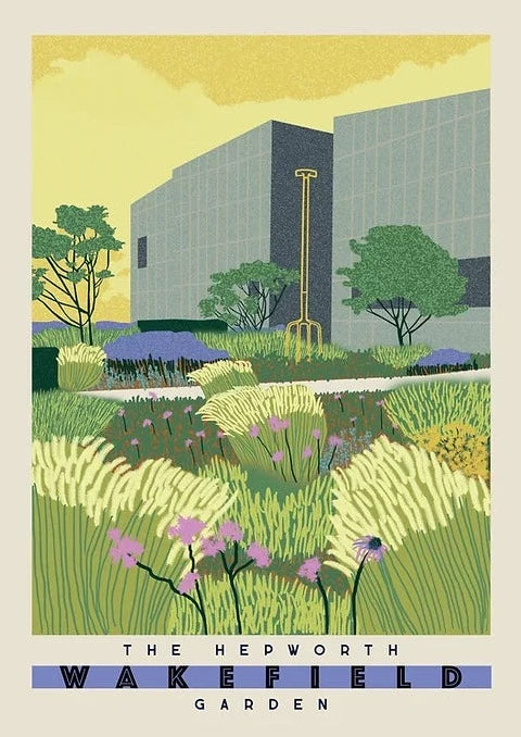 The Hepworth Wakefield A3 Print - Ellie Way