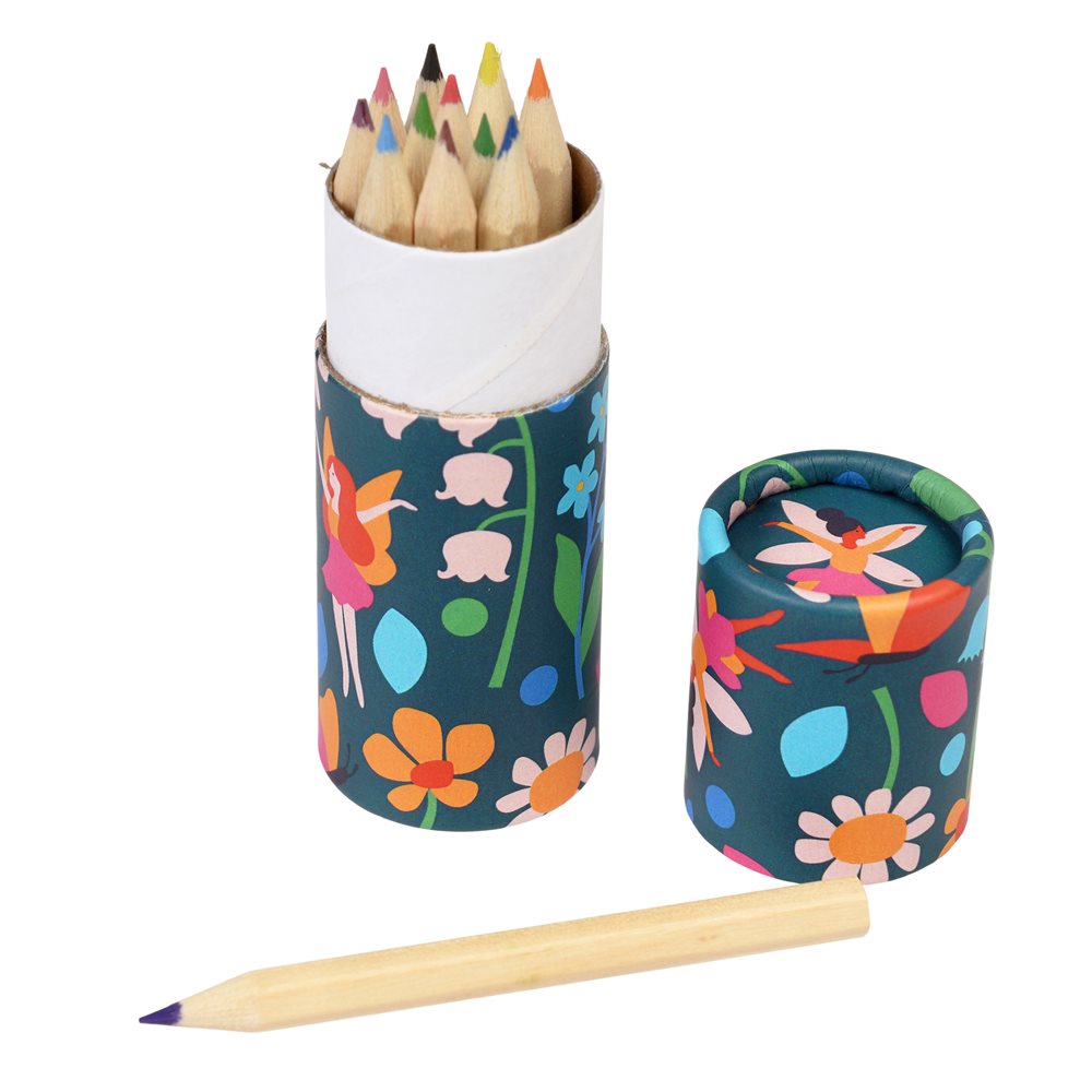 Fairies in the Garden - 12 Colouring Pencils