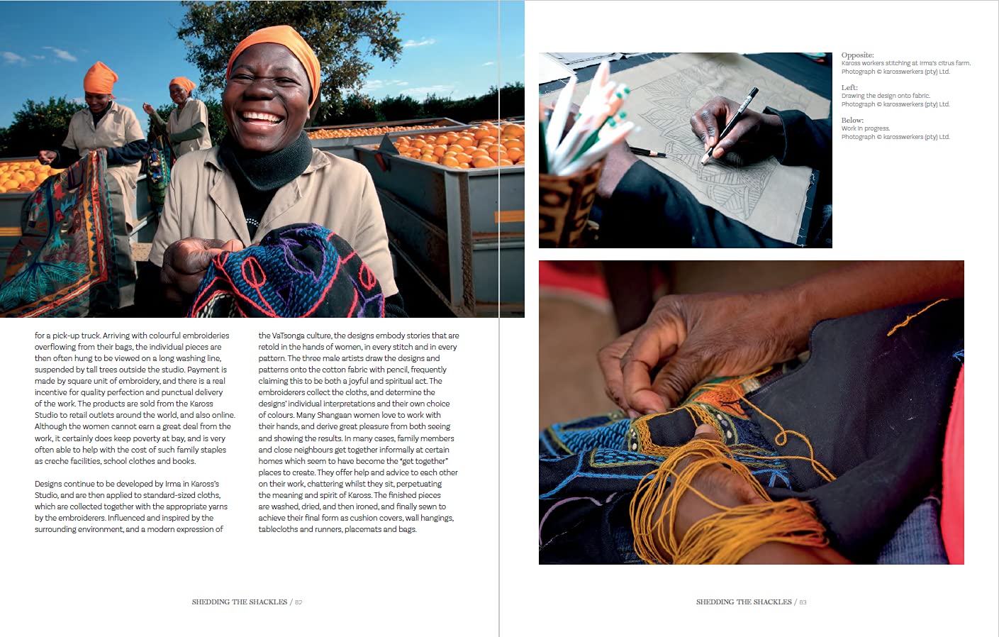 Shedding The Shackles - Women's Empowerment Through Craft