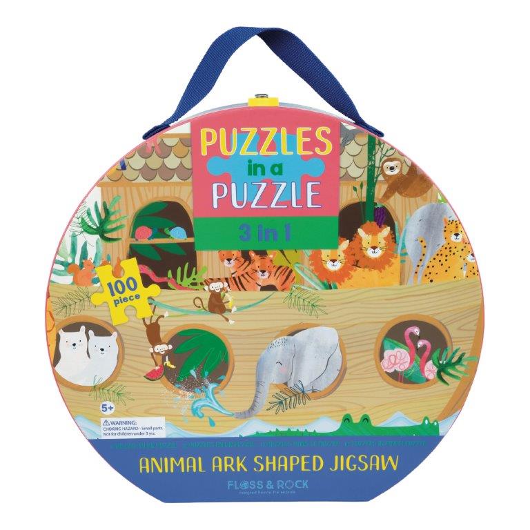 3 in 1 Puzzle Animal Ark