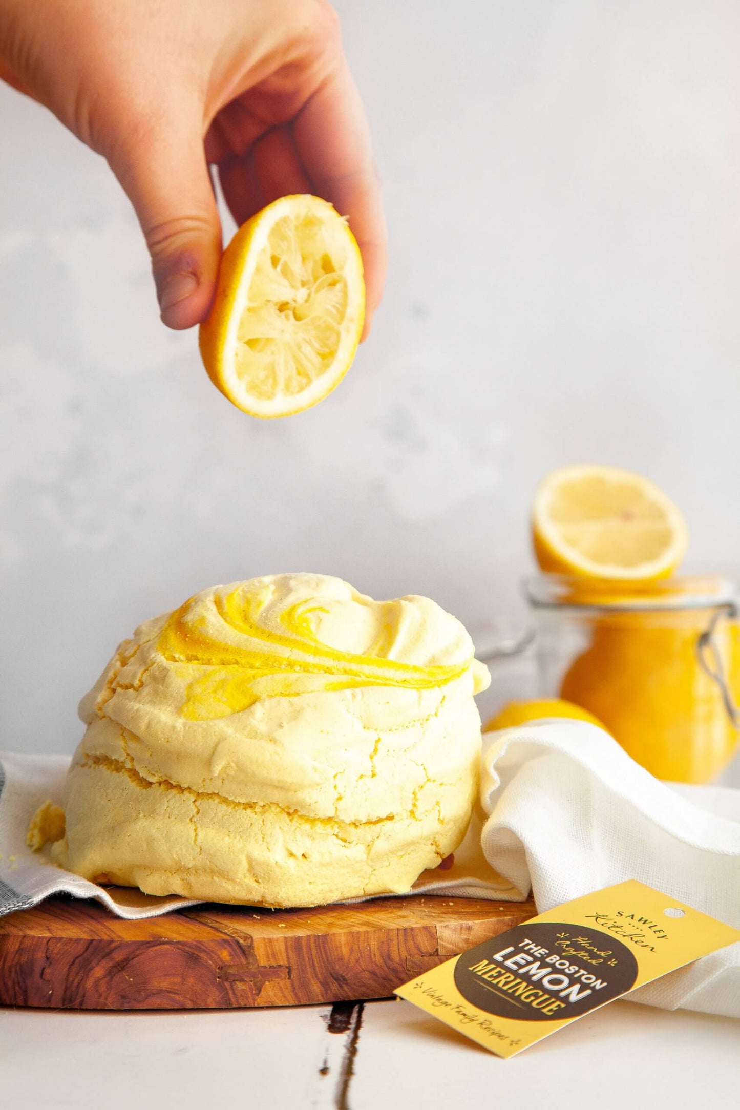 Giant Meringue - Boston Lemon