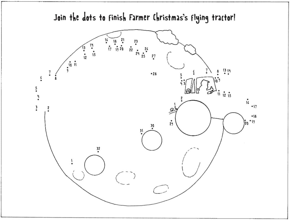 Farmer Christmas Activity Book