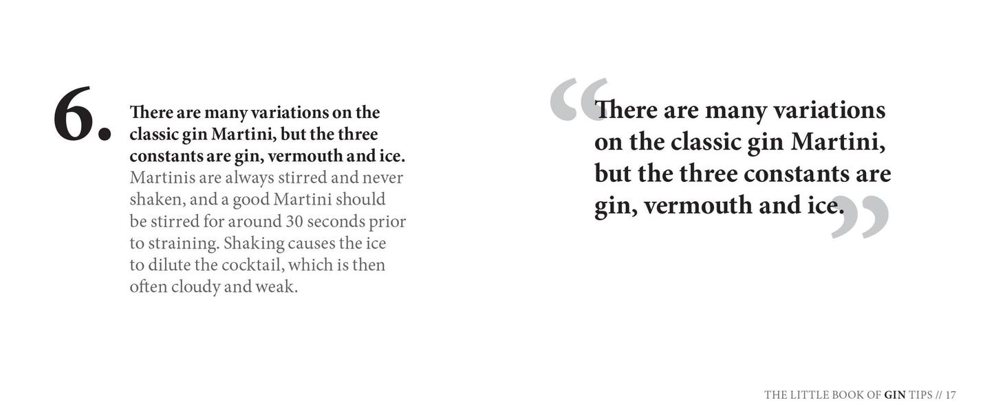 The Little Book of Gin Tips