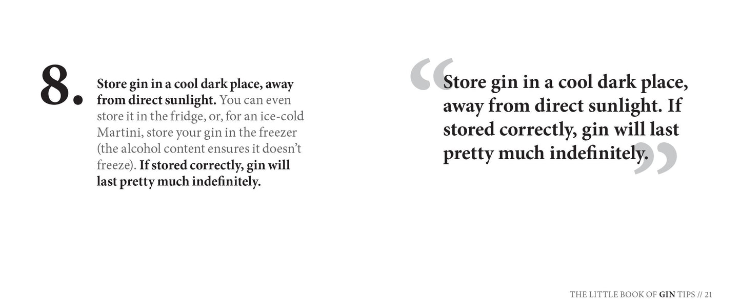 The Little Book of Gin Tips