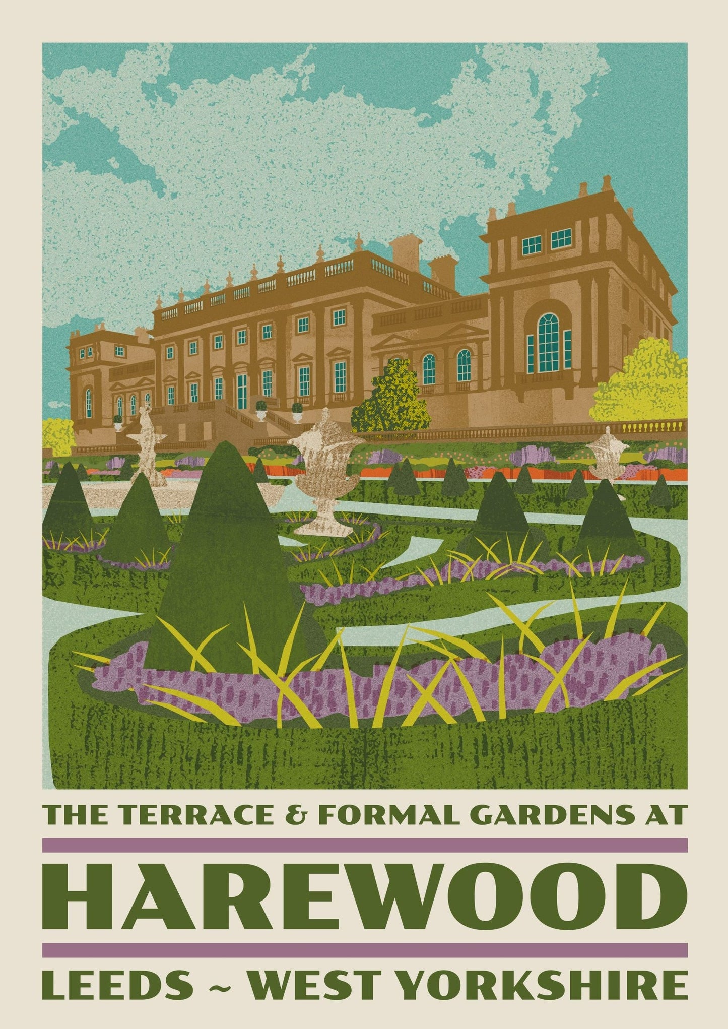 Exclusive Harewood A3 Print - Ellie Way