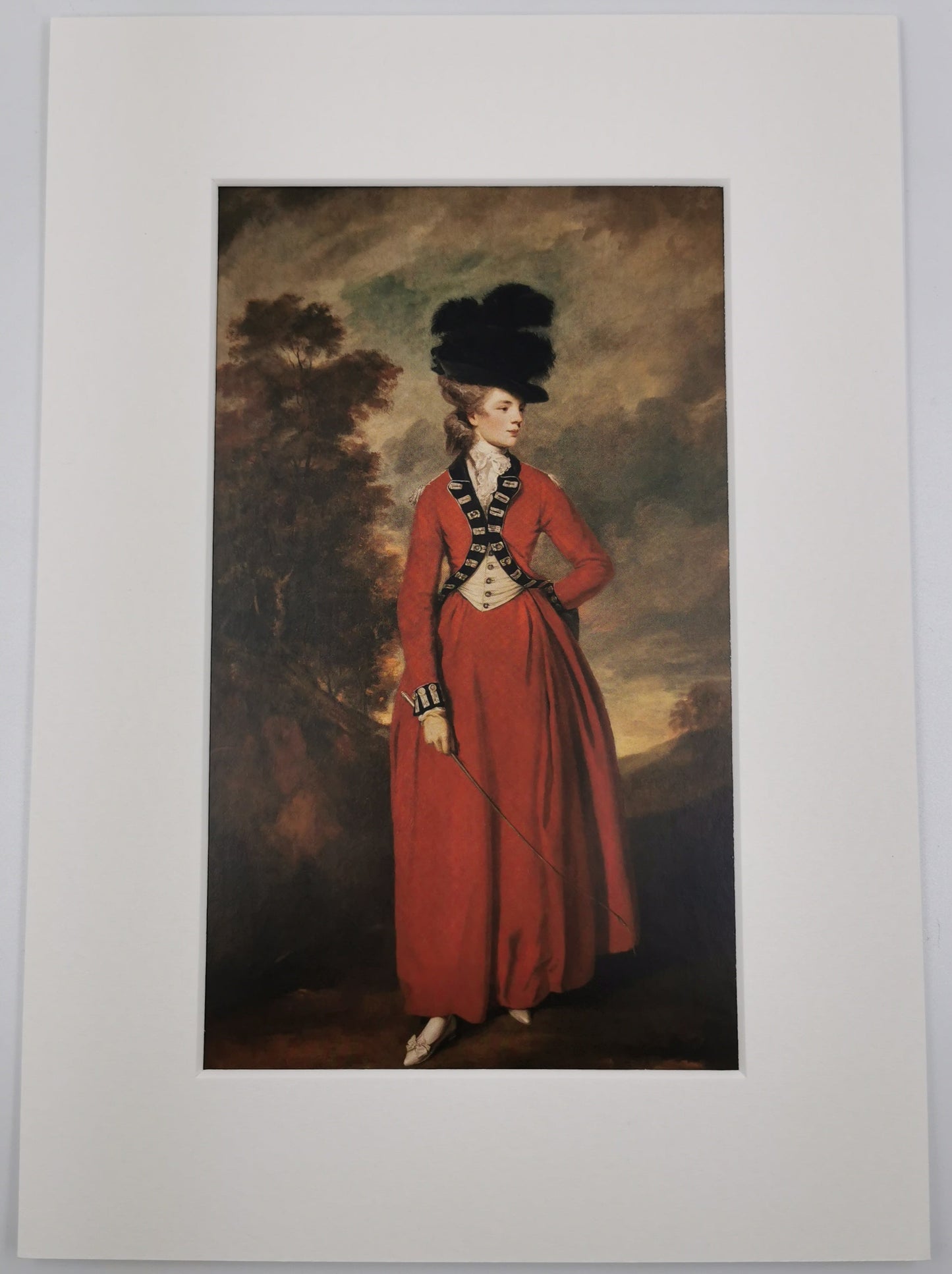 Lady Worsley by Joshua Reynolds - A4 Print