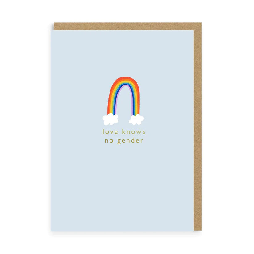 Love knows no Gender - Quote card