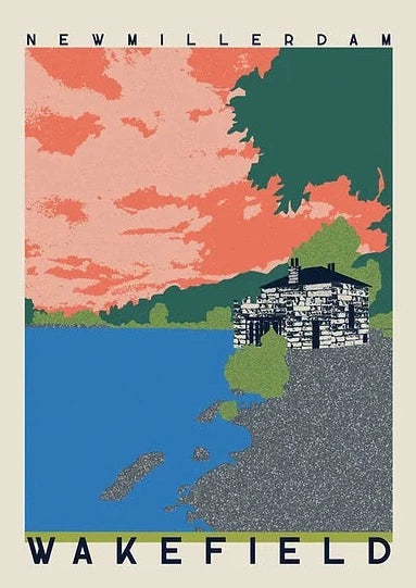 Newmillerdam A3 Print - Ellie Way