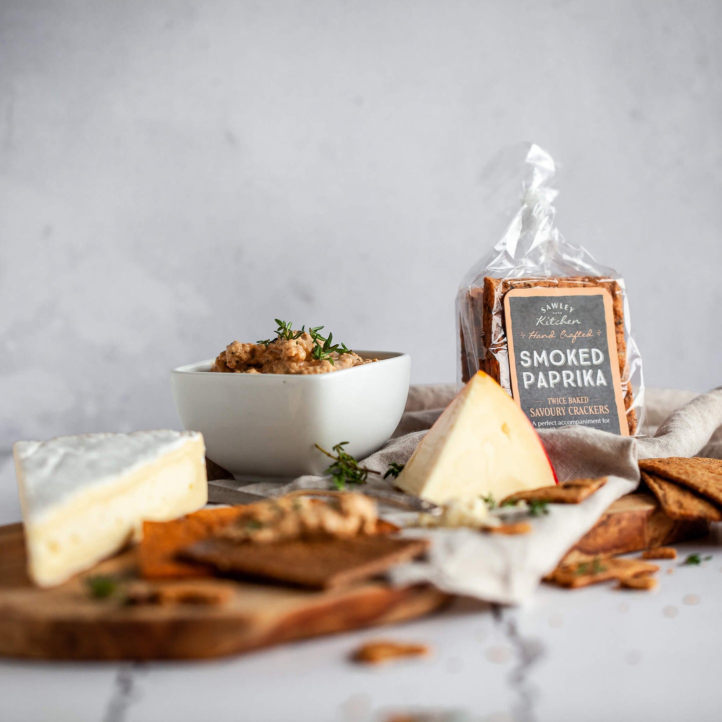 Smoked Paprika Savoury Crackers