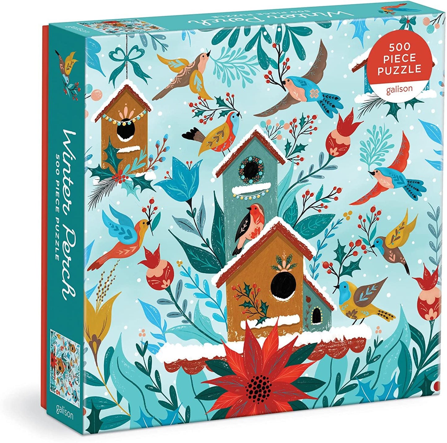 Winter Perch 500 Piece Jigsaw Puzzle