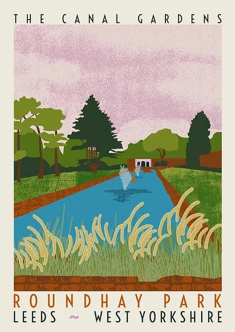 Roundhay Park A3 Print - Ellie Way