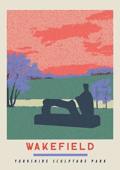 Yorkshire Sculpture Park A3 Print - Ellie Way
