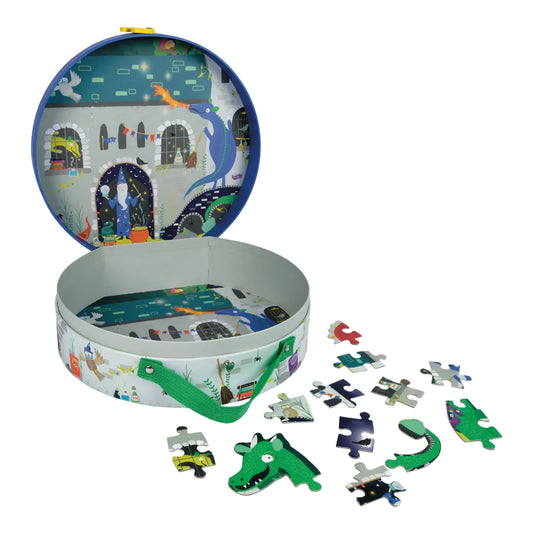 100 piece 3 in 1 Spellbound Shaped Jigsaw