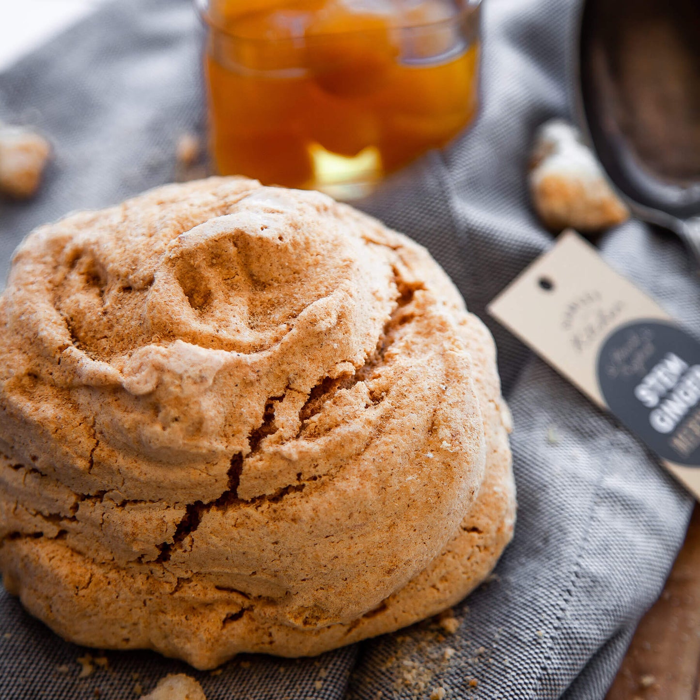 Giant Meringue - Stem Ginger