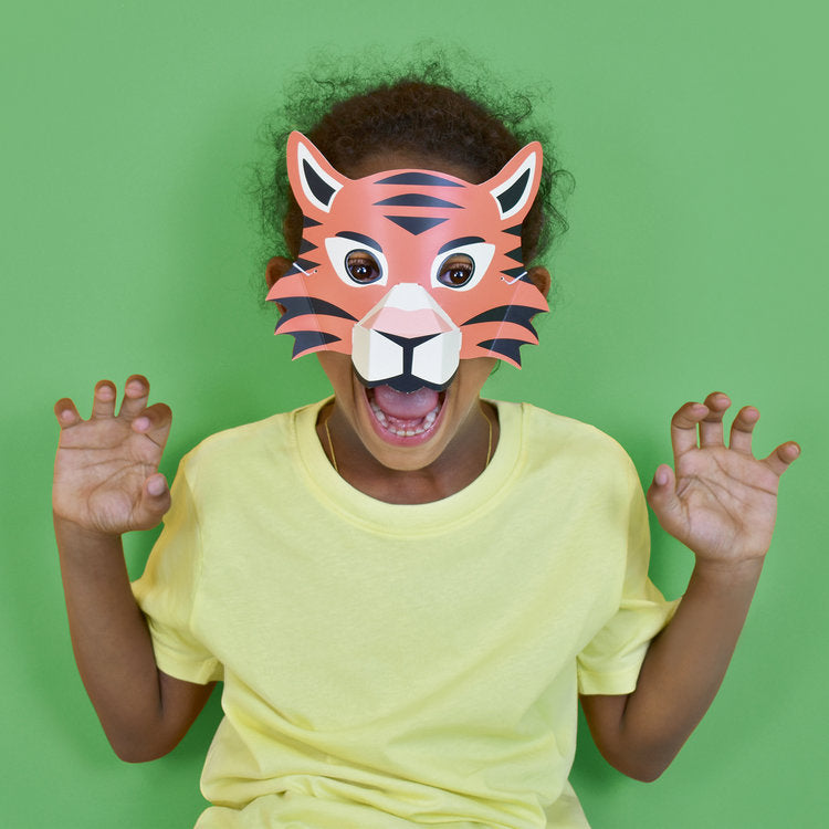 Create Your Own Jungle Animal Mask