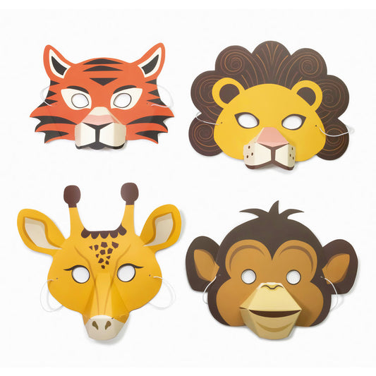 Create Your Own Jungle Animal Mask