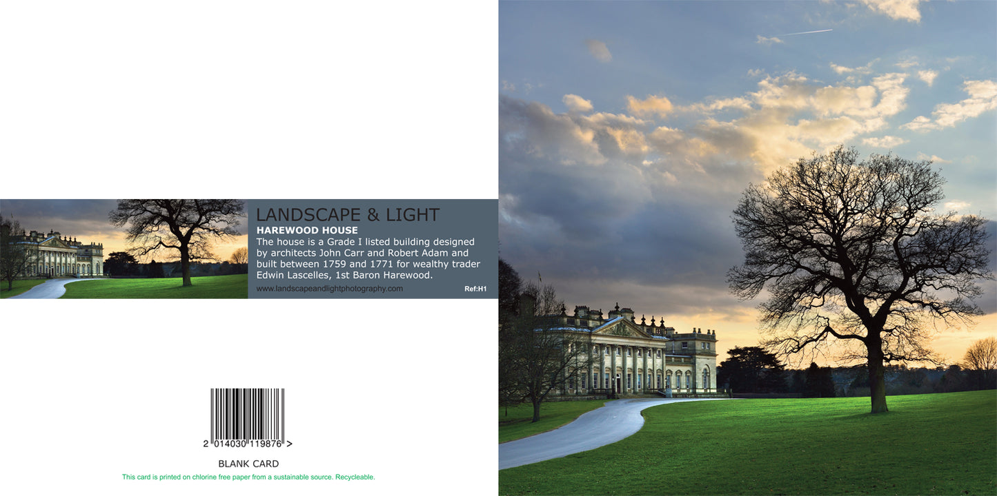 Harewood House at Dusk - H1