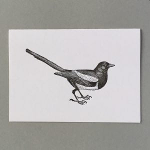 Keyhole Collection Magpie Card