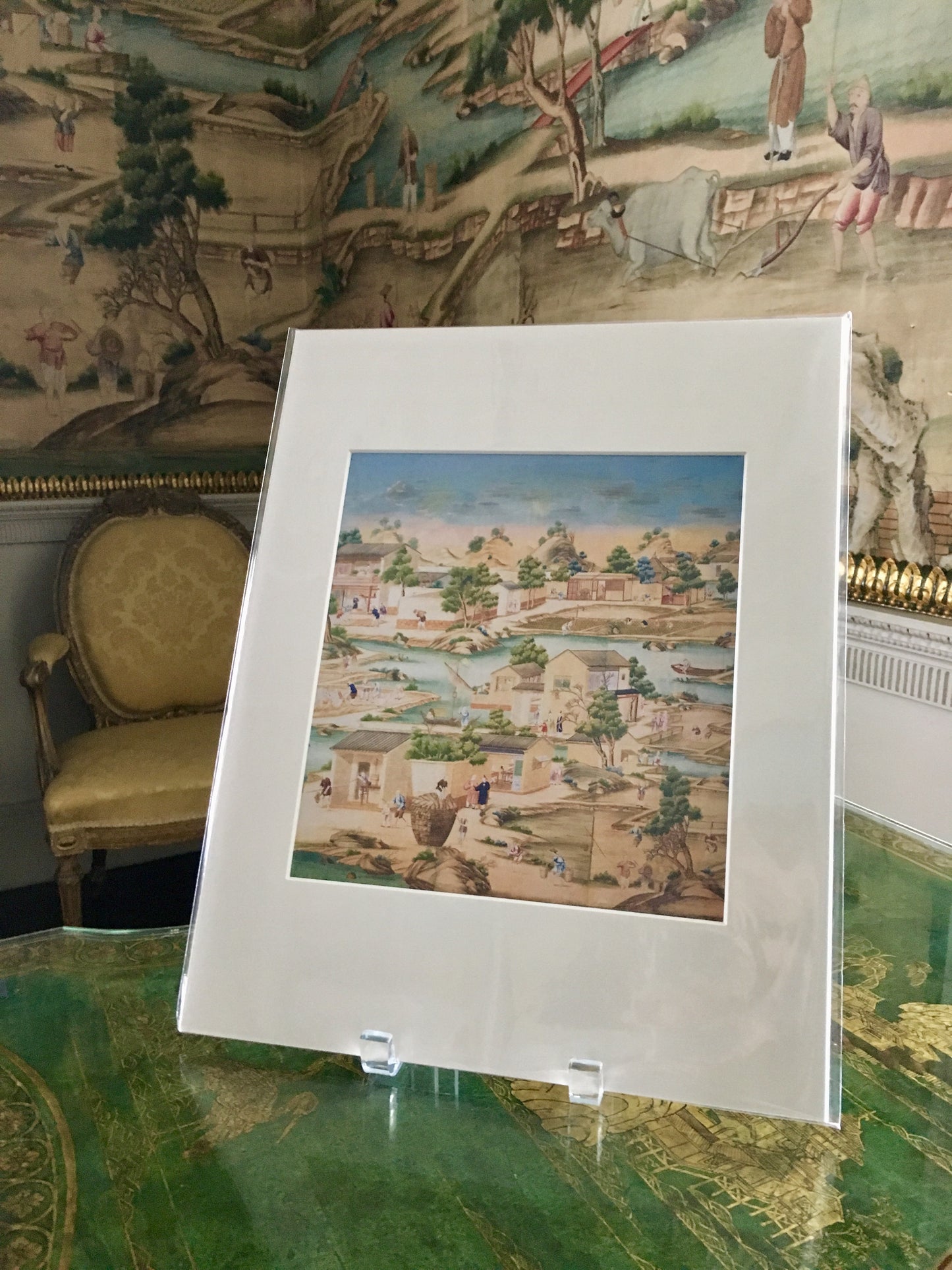 Chinese Wallpaper Print