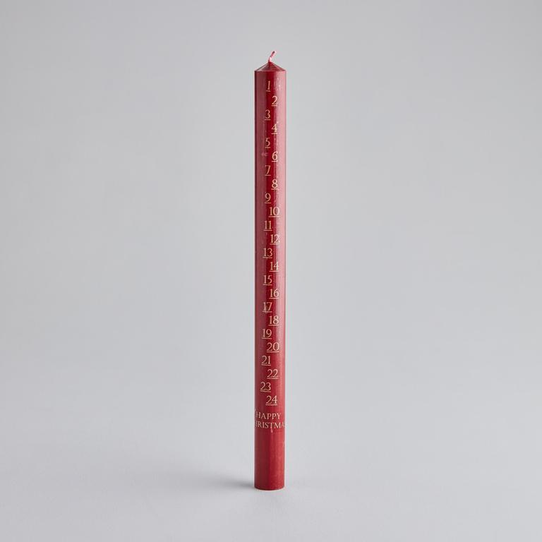 Advent Candle Red - St Eval