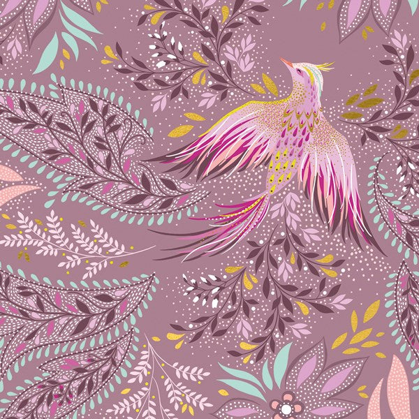 Paisley Floral Bird - Sara Miller SAM130A