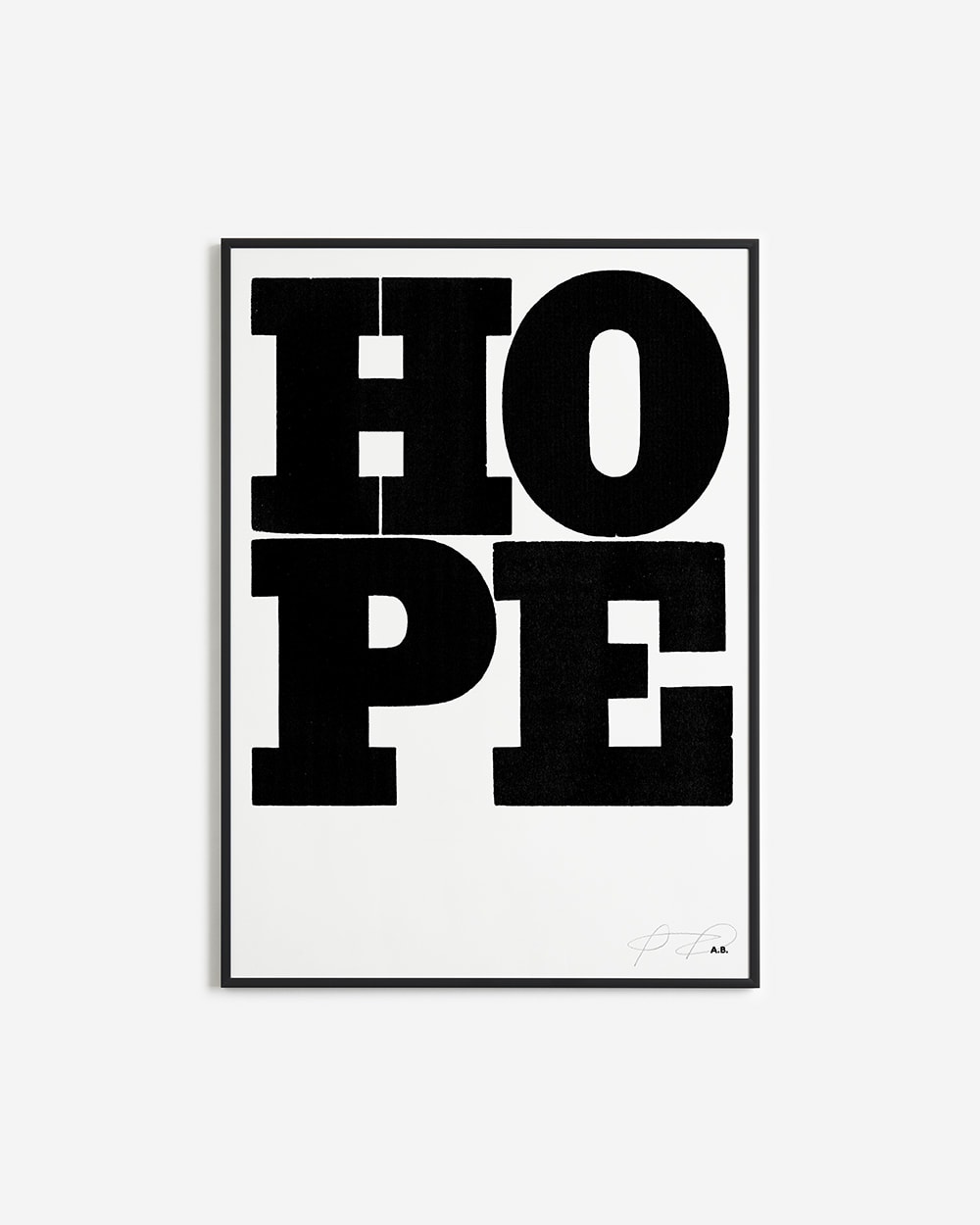 HOPE  - Anthony Burrill Signed Print