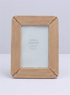 Rattan Strand Resin Picture Frame 5x7