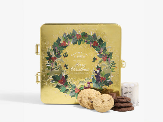 Cartwright & Butler Merry Christmas Teatime Selection Tin