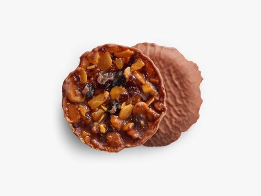 Cartwright & Butler Merry Christmas - Milk Chocolate & Salted Caramel Florentines 100g