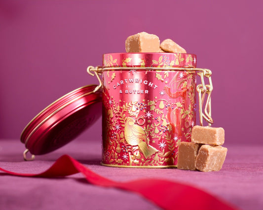 Cartwright & Butler 12 Days of Christmas Butter Fudge in Tin - 175g