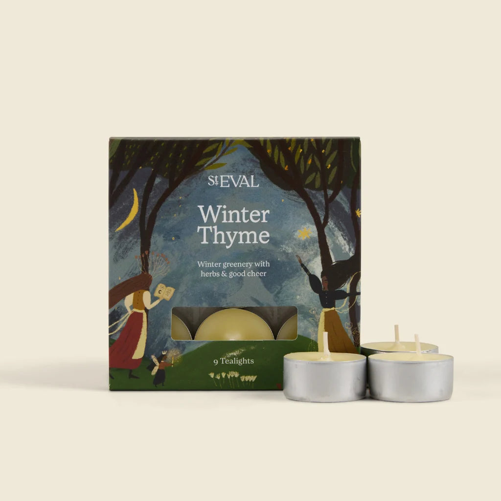 St Eval Winter Thyme Christmas Scented Tealights