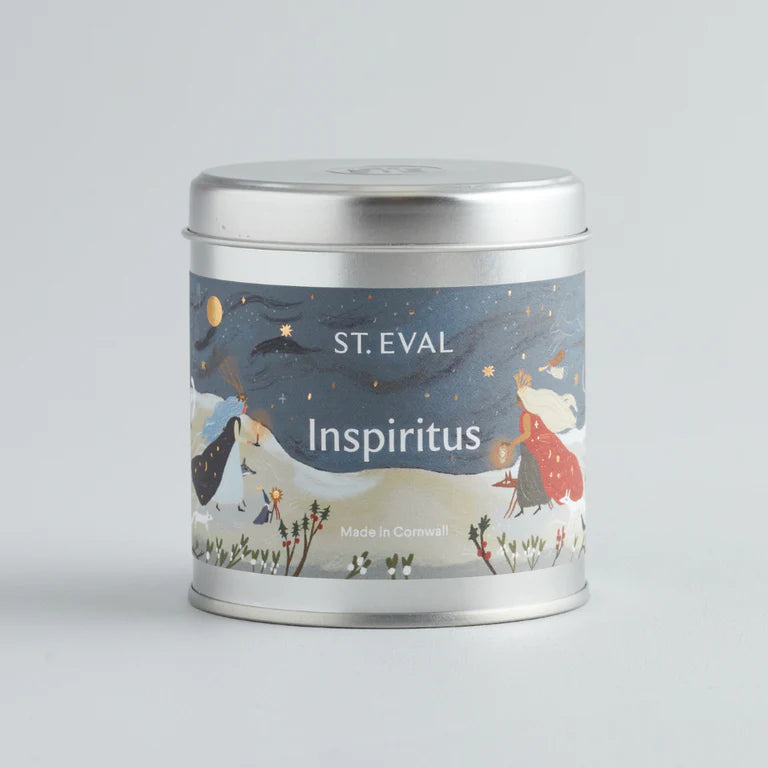 Inspiritus Candle - Christmas Tin - St Eval