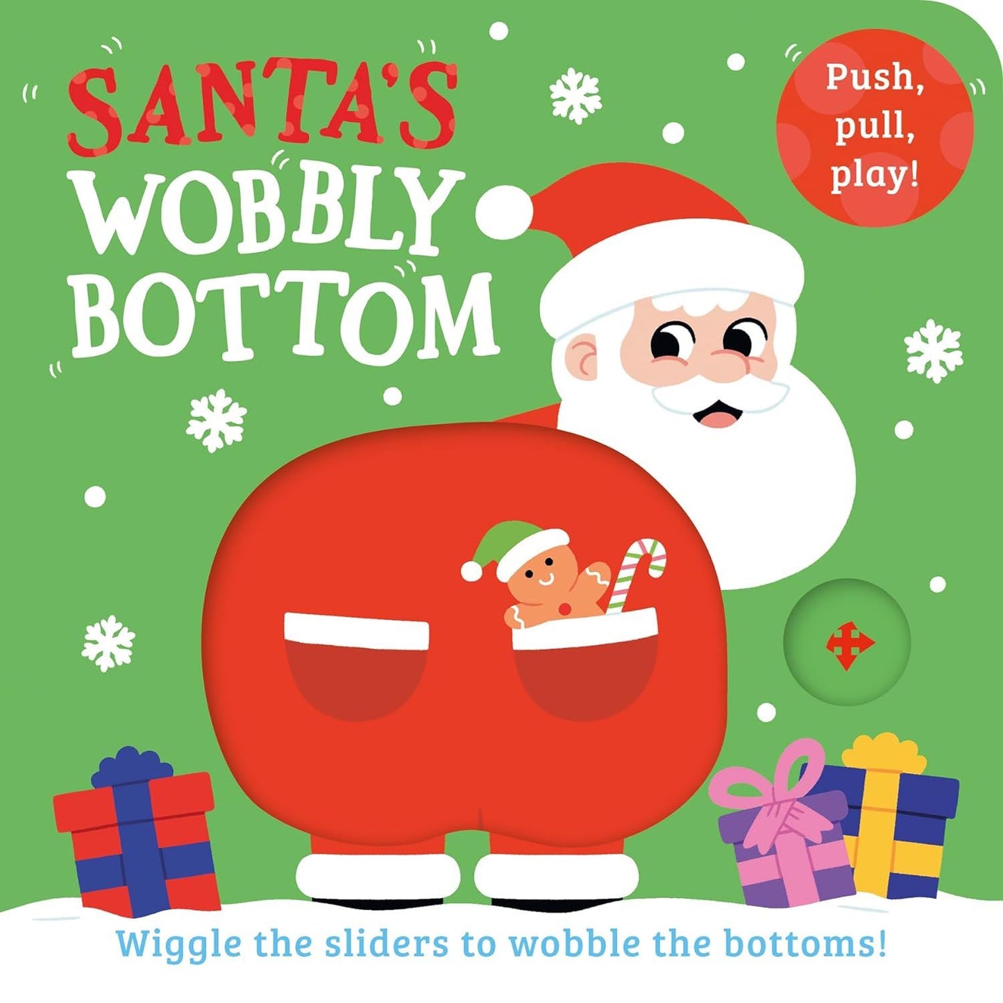 Santa's wobbly bottom