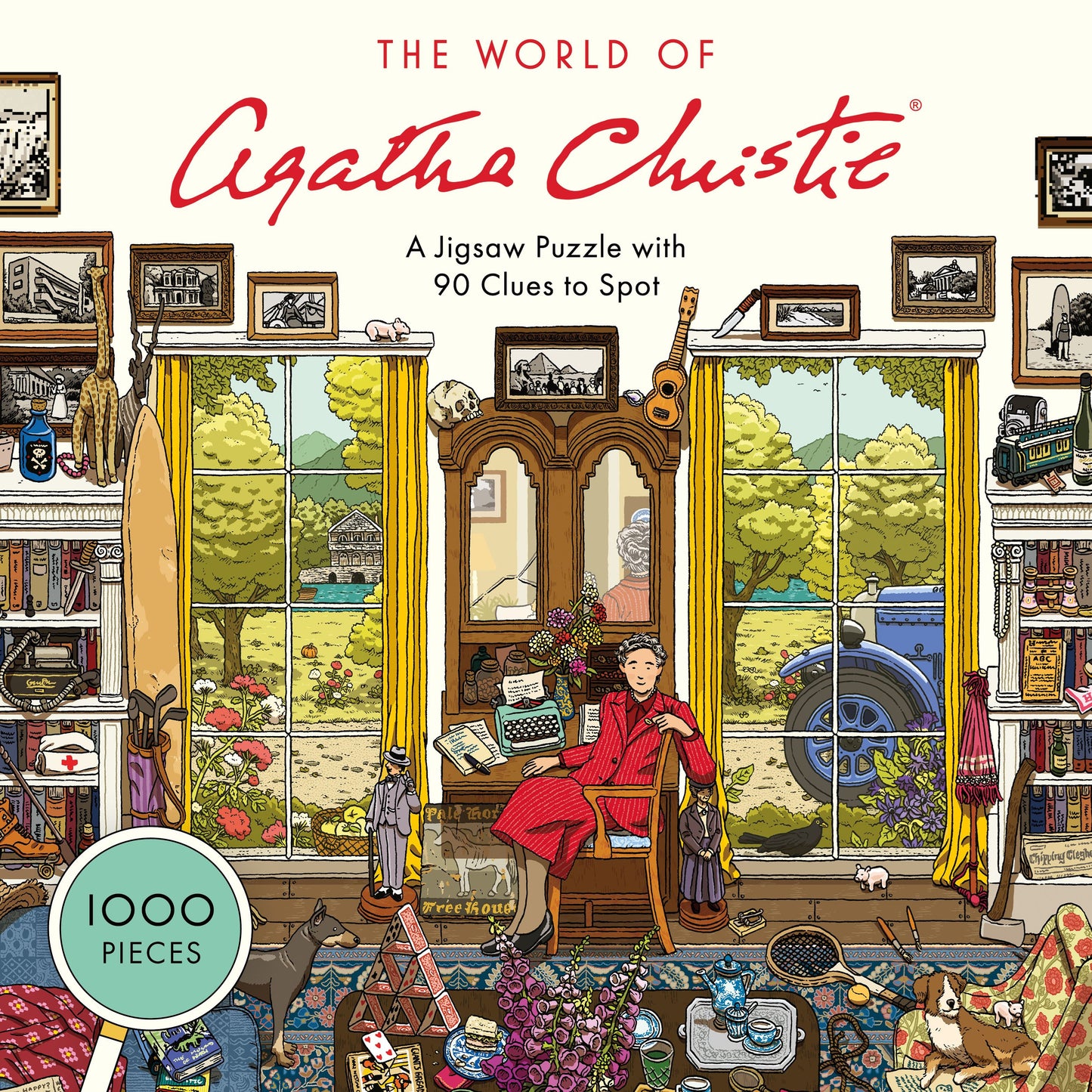 World of Agatha Christie: 1000 Piece Jigsaw Puzzle