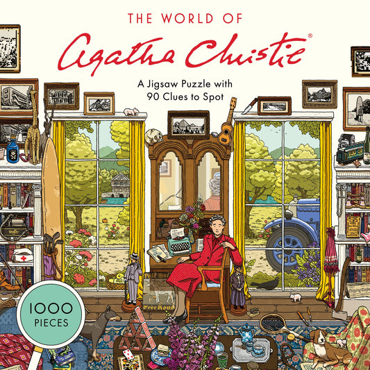 World of Agatha Christie: 1000 Piece Jigsaw Puzzle