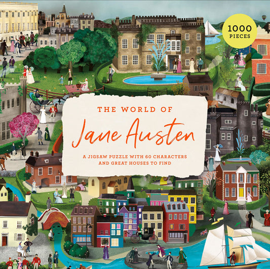 The World of Jane Austen 1000 Piece Jigsaw Puzzle