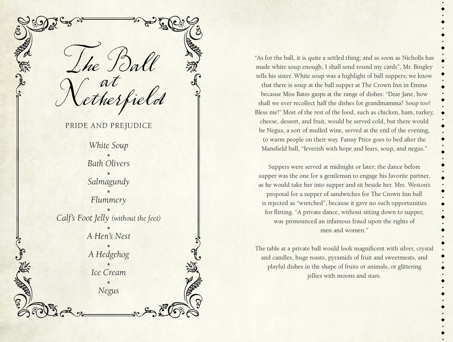 Dinner with Jane Austen