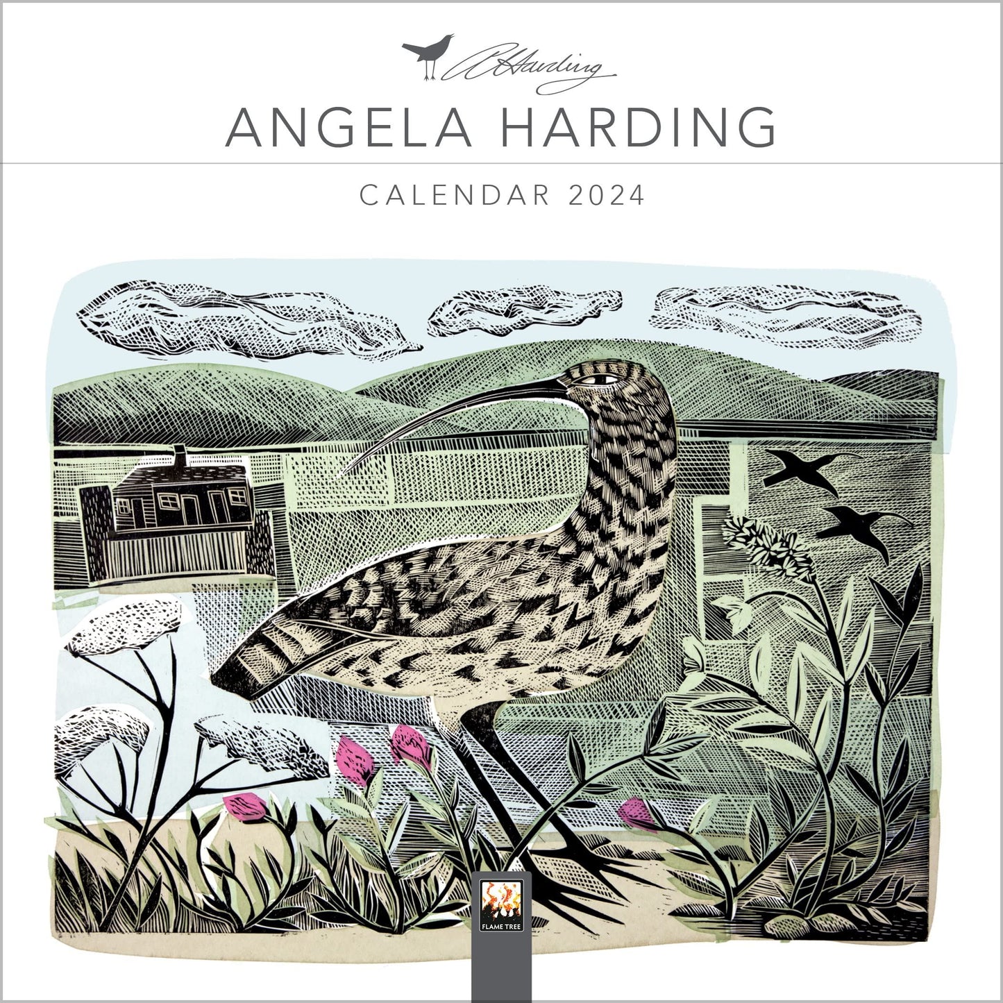 Angela Harding Mini Wall Calendar 2024