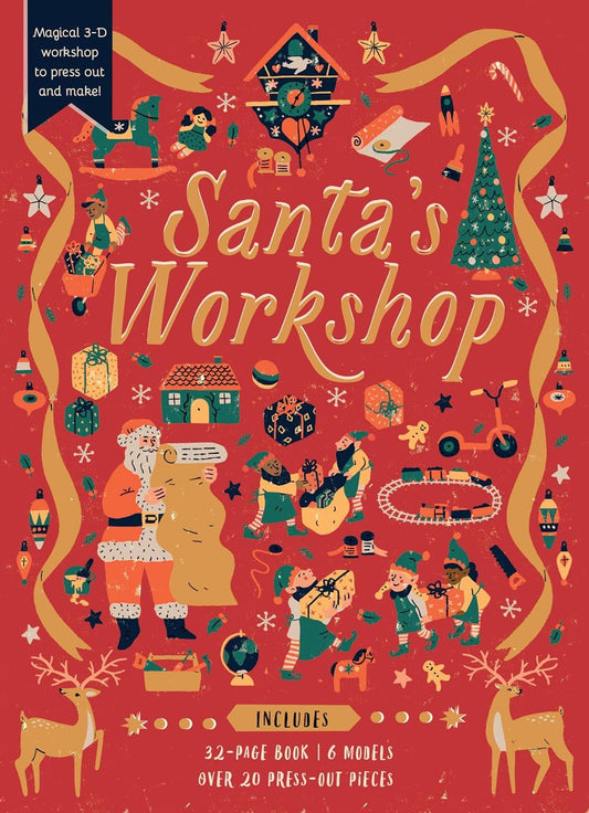 Santa's Workshop - Book & Models Kit