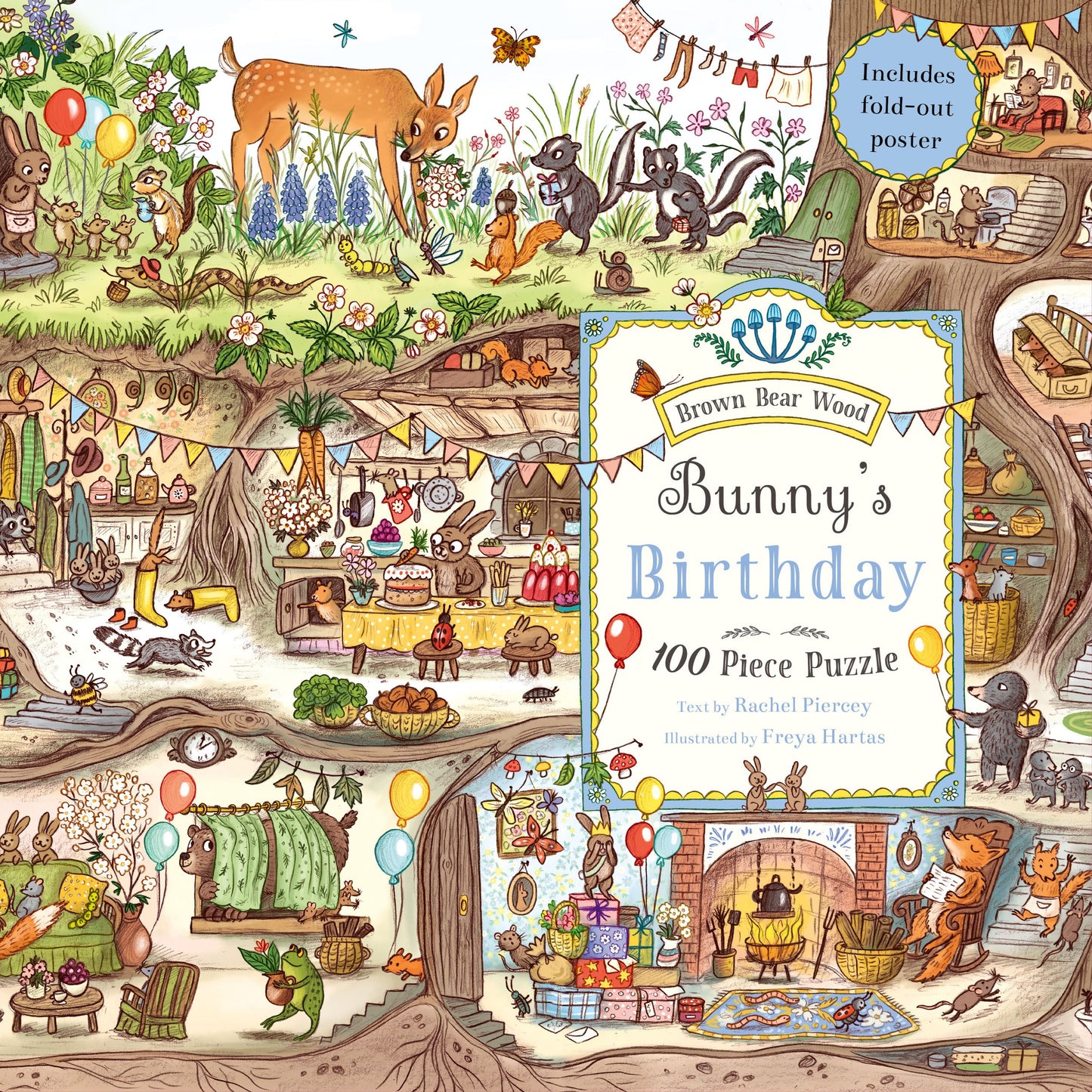 Bunny's Birthday - 100 piece jigsaw