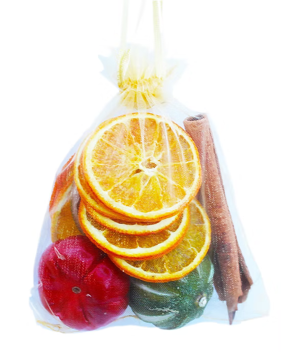 Organza Fruit Bag - White