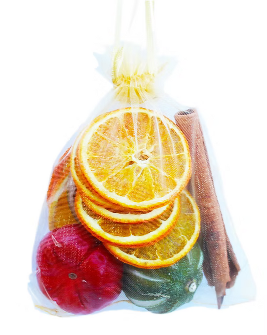 Organza Fruit Bag - White