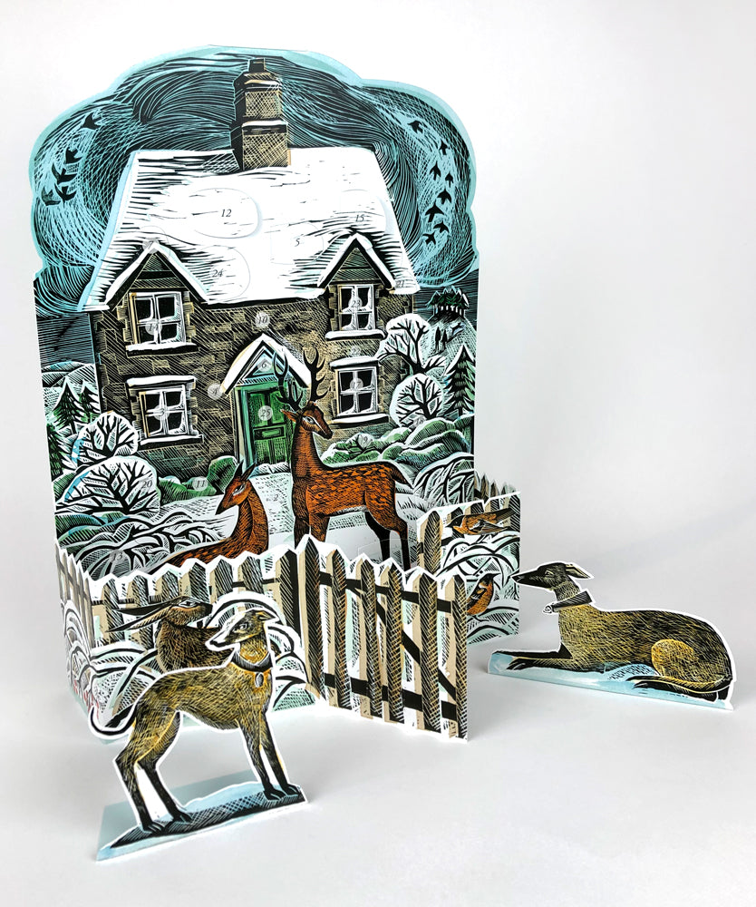 Christmas Cottage Advent Calendar