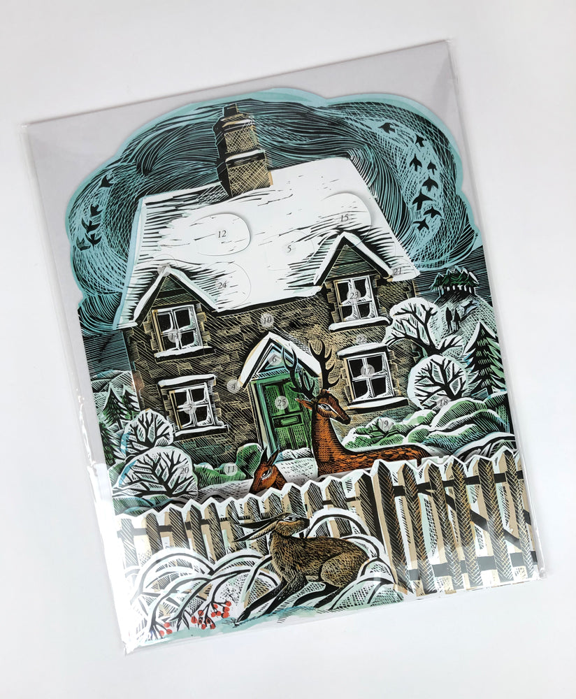 Christmas Cottage Advent Calendar