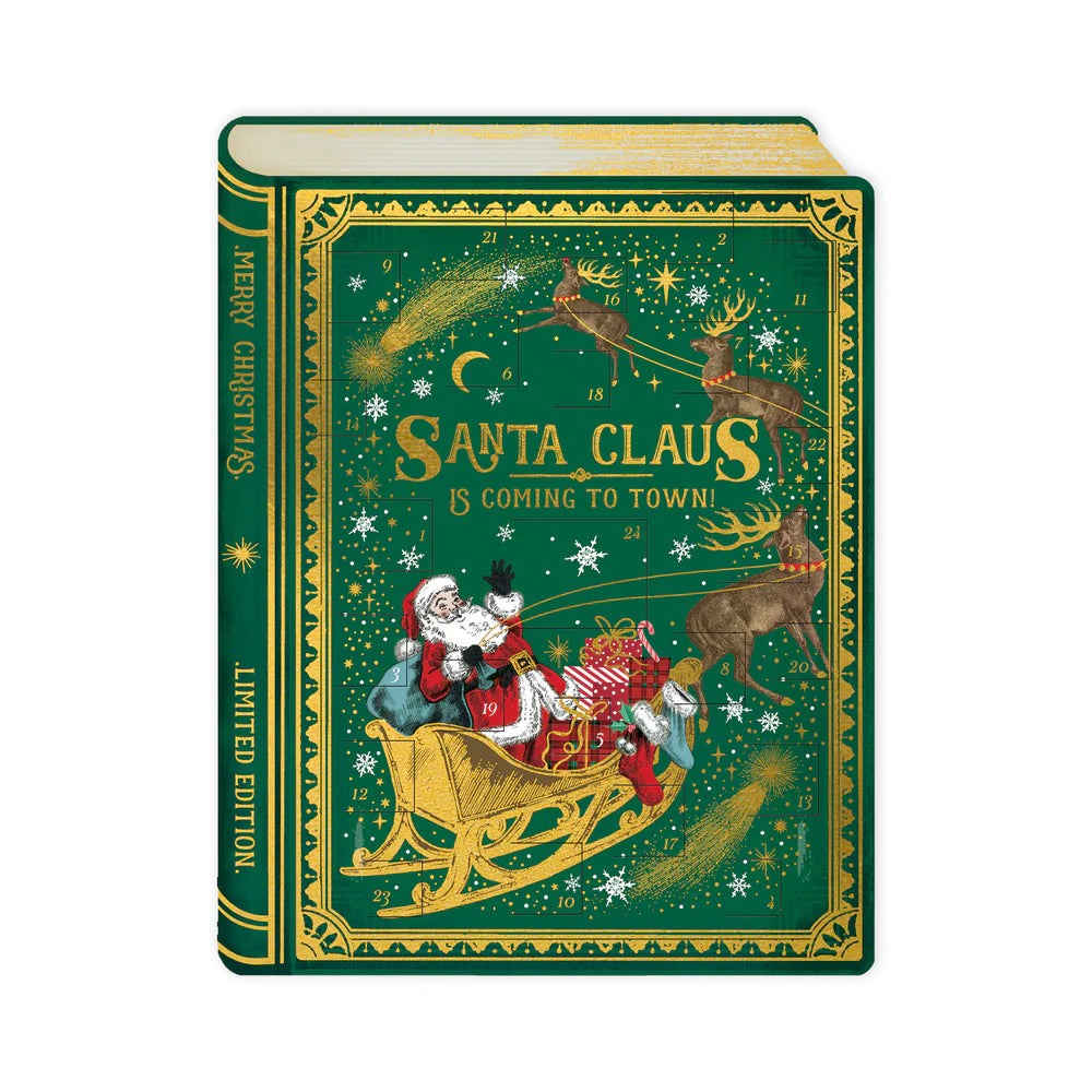 Storybook Santa's Sleigh Christmas Advent Calendar