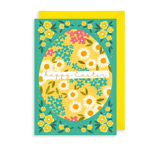 Easter Egg Greetings card - AFE71SA