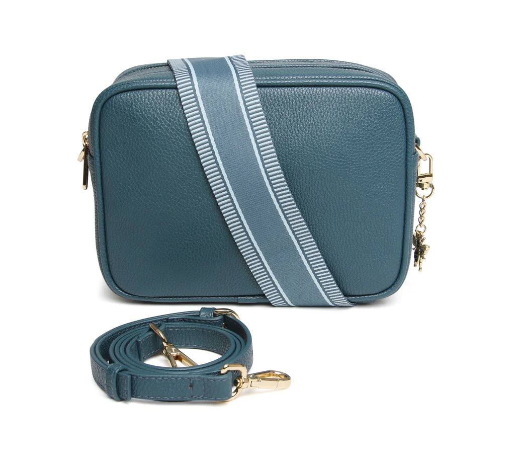 Teal cross body bag - Alice Wheeler