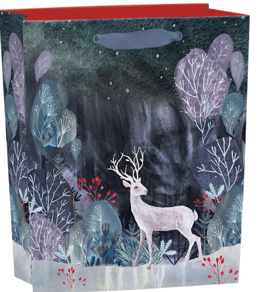 Silver Stag - Medium Gift Bag