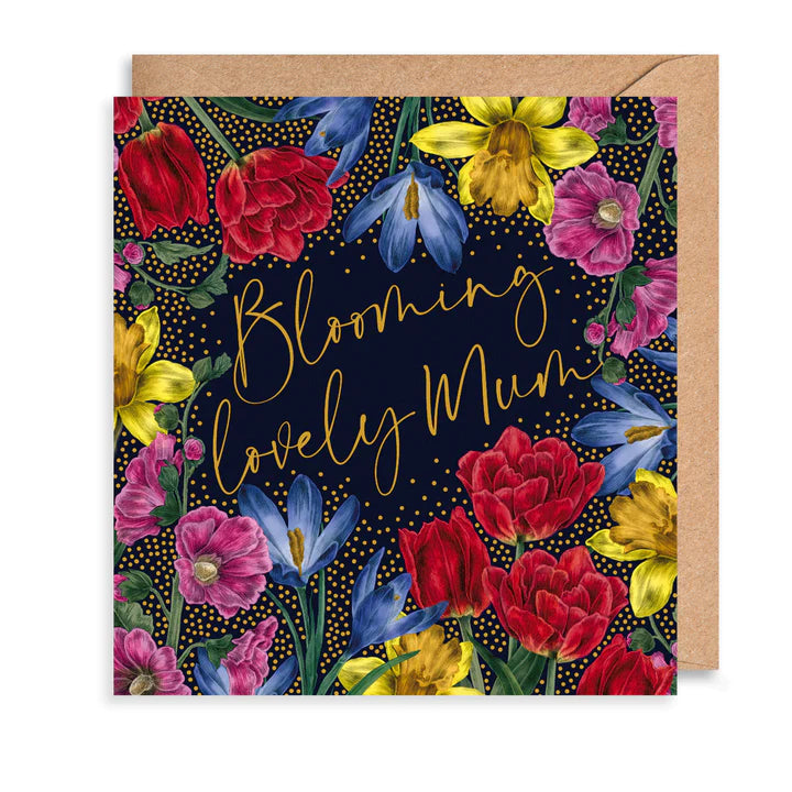Blooming Mum Greetings card - BMM01A