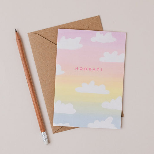Hooray Rainbow Clouds - Joy Jen Studio